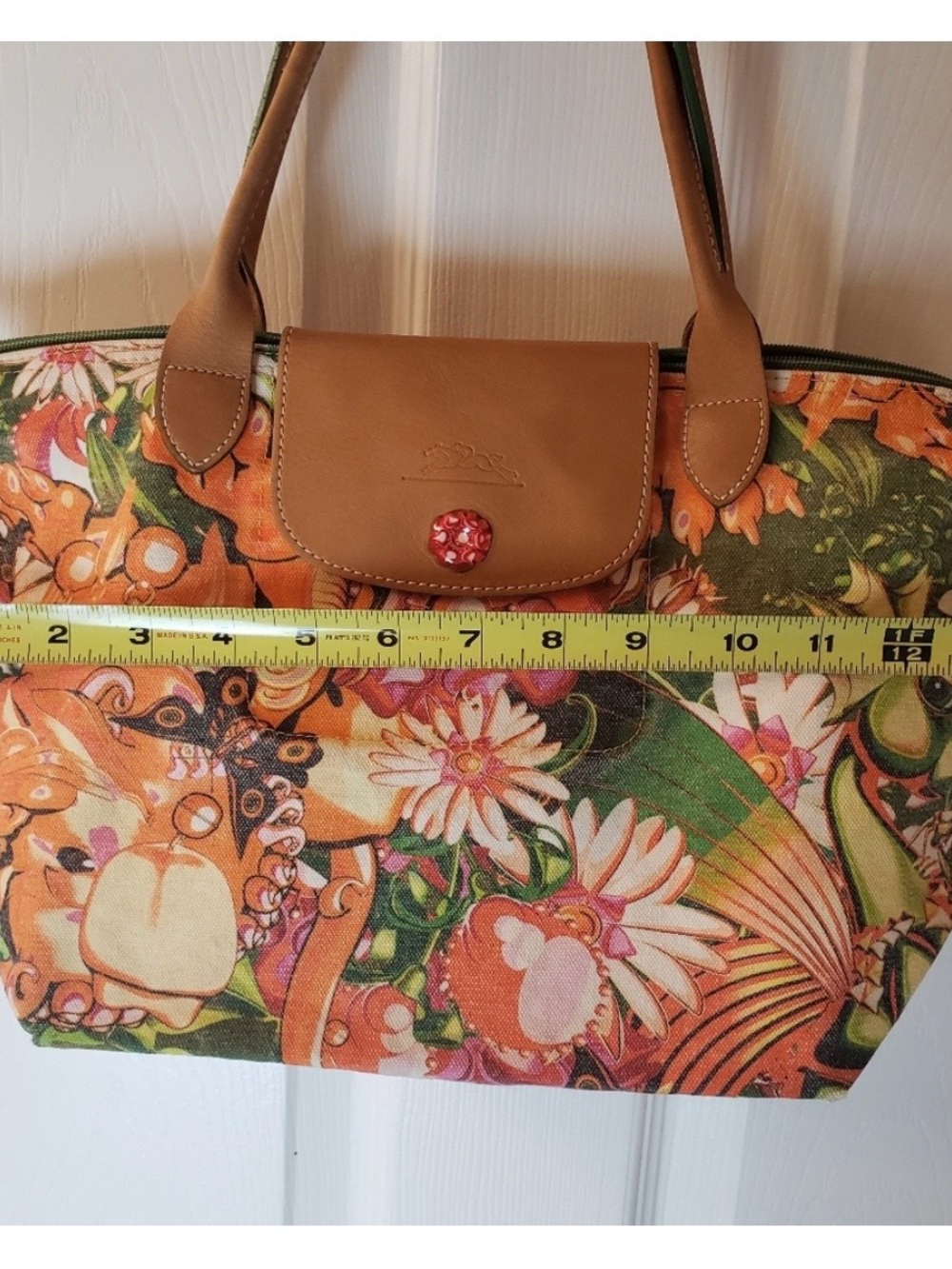 Longchamp Me Company Garden Foo Limited Edition Purse Handbag - Picture 6 of 9